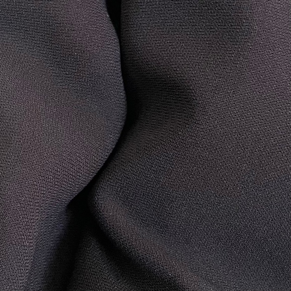 Talbots Vintage Black Crepe Double-Breasted Gold Button Blazer - Picture 12 of 13